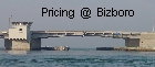 Pricing @ Bizboro.com Standard Service is $2.00 YEAR That includes one page with your business information  on our site with 4 links to different categories here @ Bizboro.com